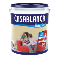 Casablanca Latex Interior Mate 4 lts