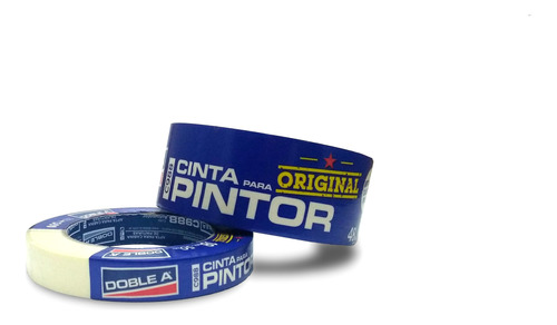 Cinta Doble A Blanca X 18mm Pintor X50 Mts - Imagen 2