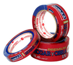 Cinta De Pintor De Enmascarar Doble A Azul 36mm X 40mts